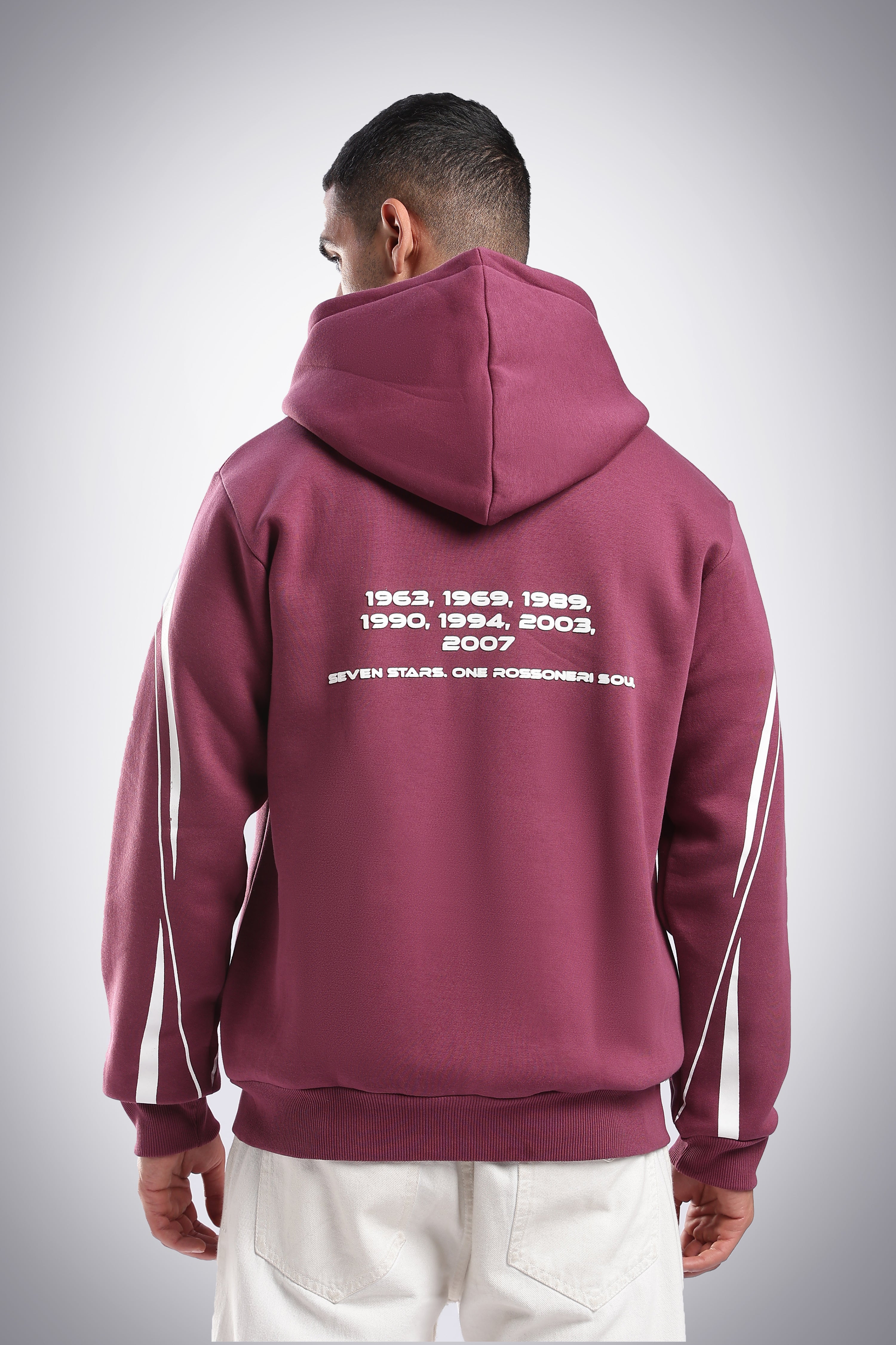 AC Milan Zip Oversized Hoodie