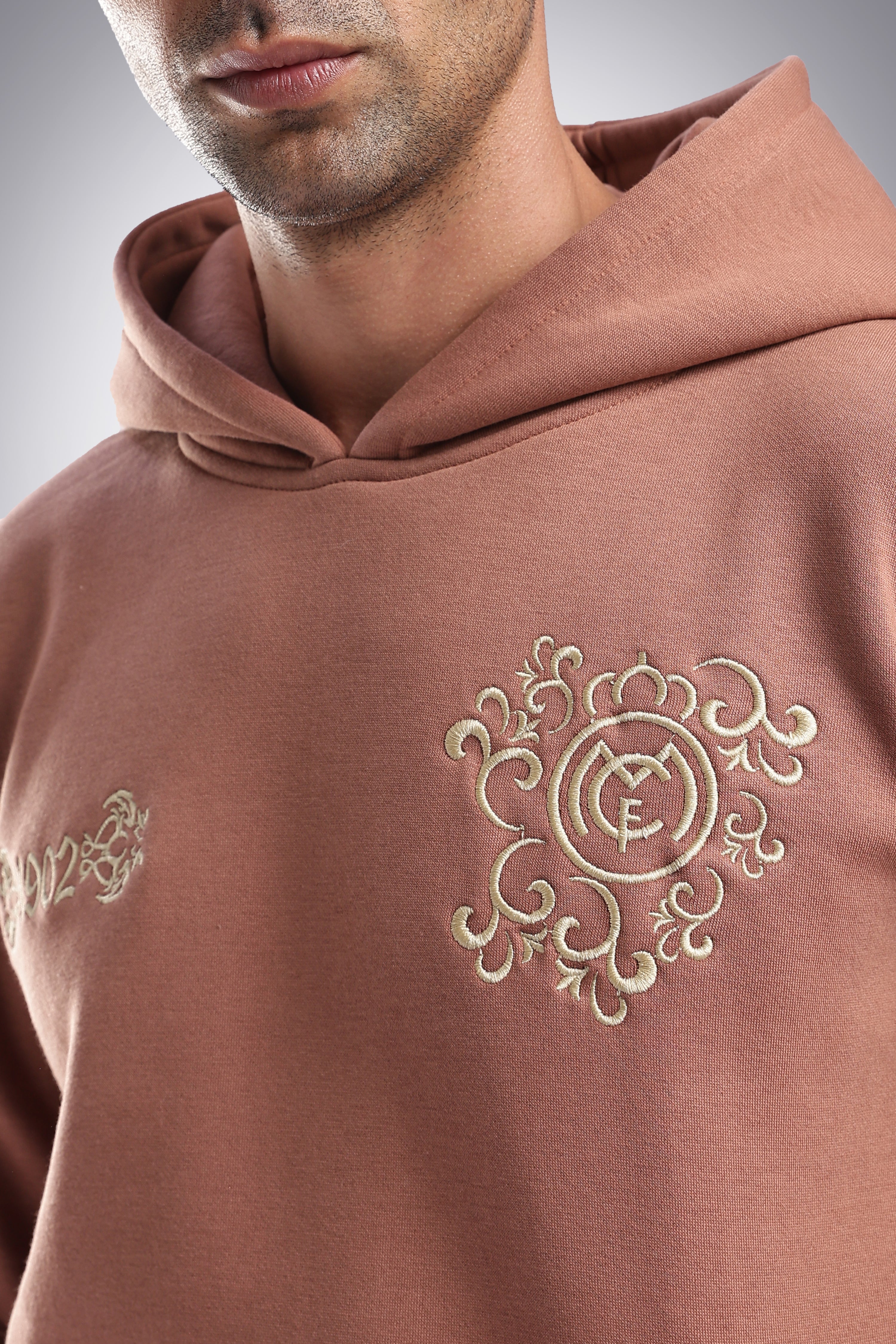 Madrid Crest Oversized Hoodie