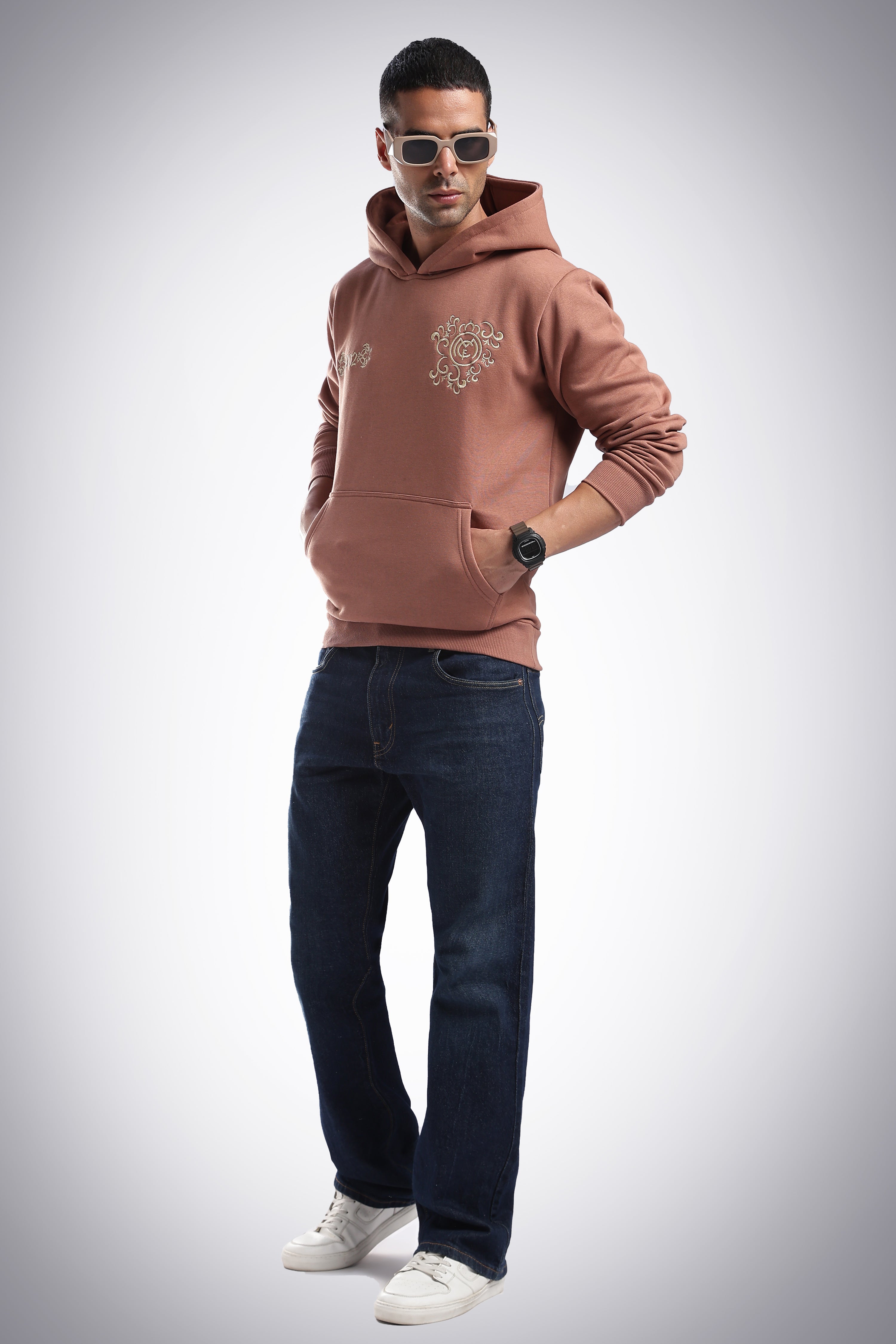 Madrid Crest Oversized Hoodie