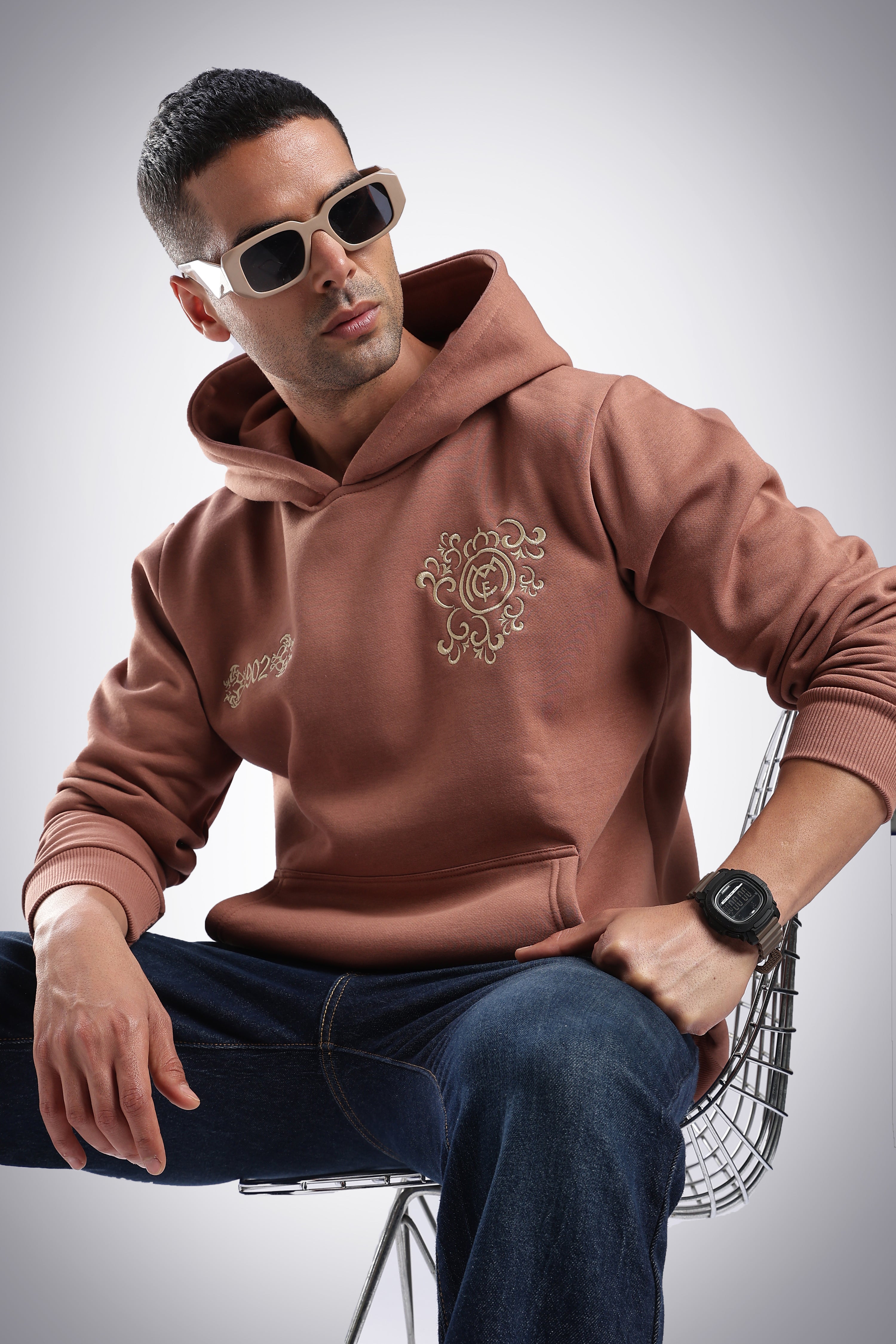 Madrid Crest Oversized Hoodie