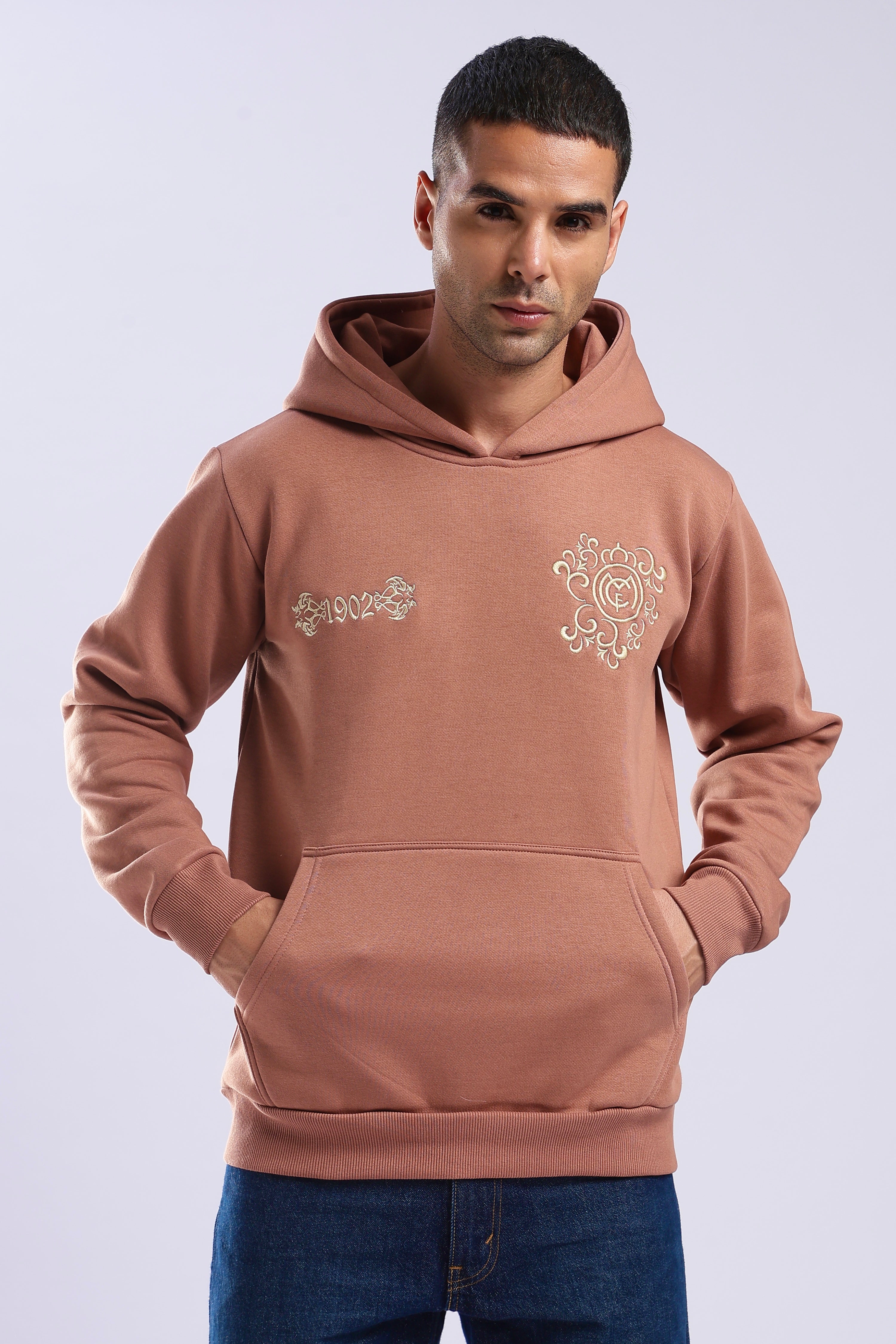 Madrid Crest Oversized Hoodie