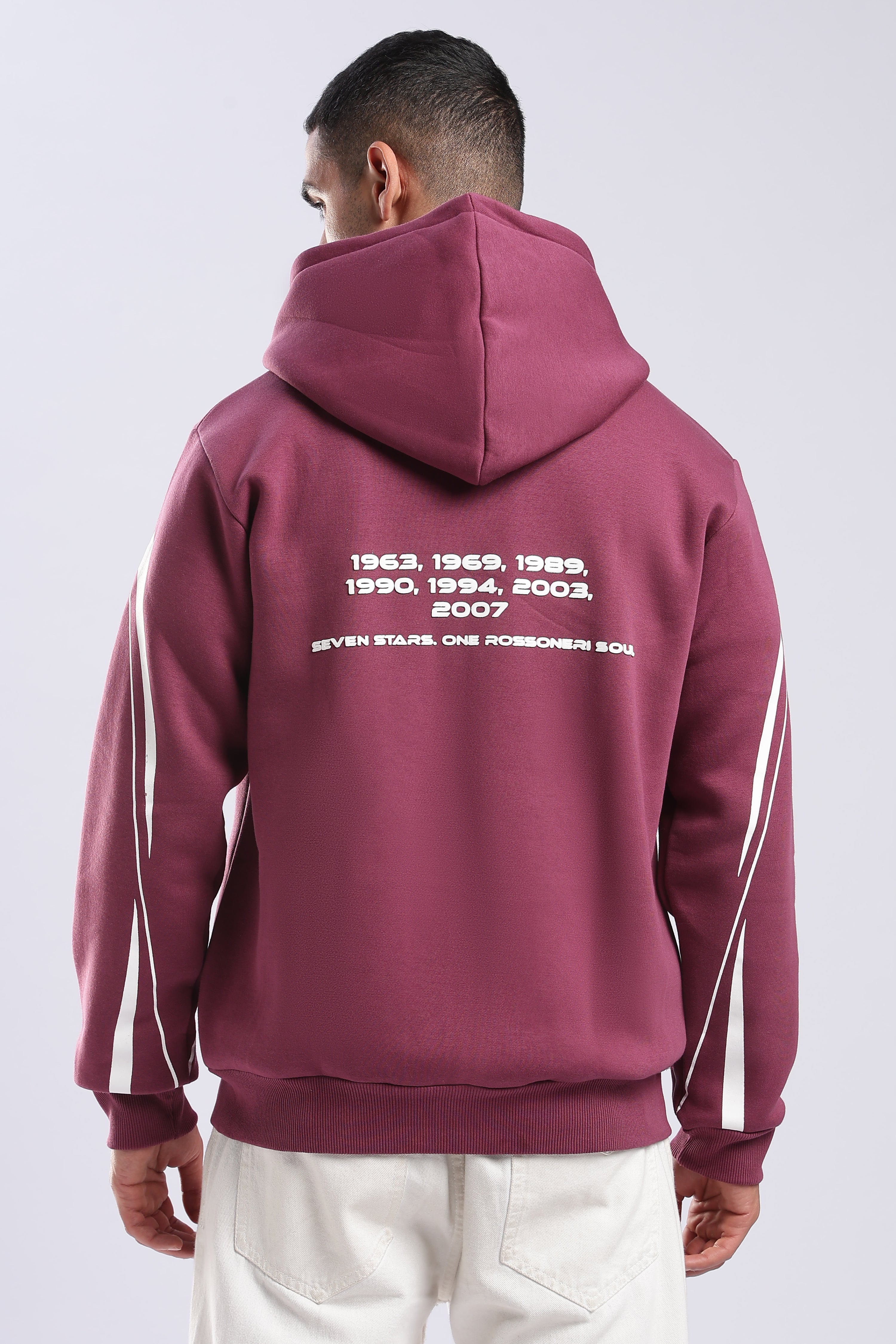 AC Milan Zip Oversized Hoodie